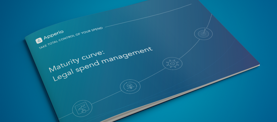 Maturity curve: Legal spend management